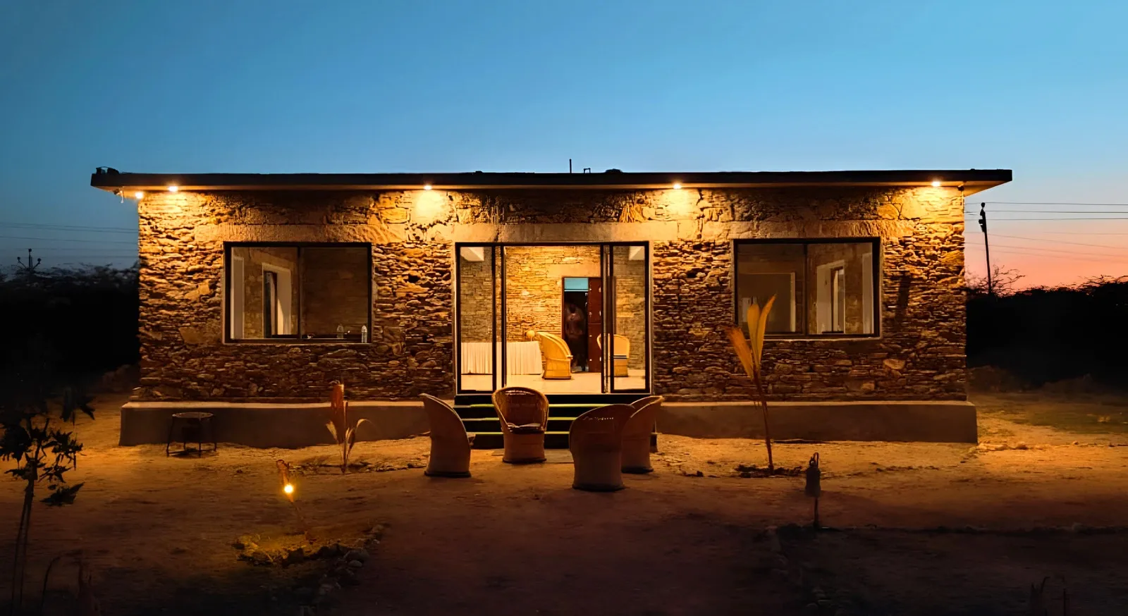 resort in Jawai with scenic wilderness views